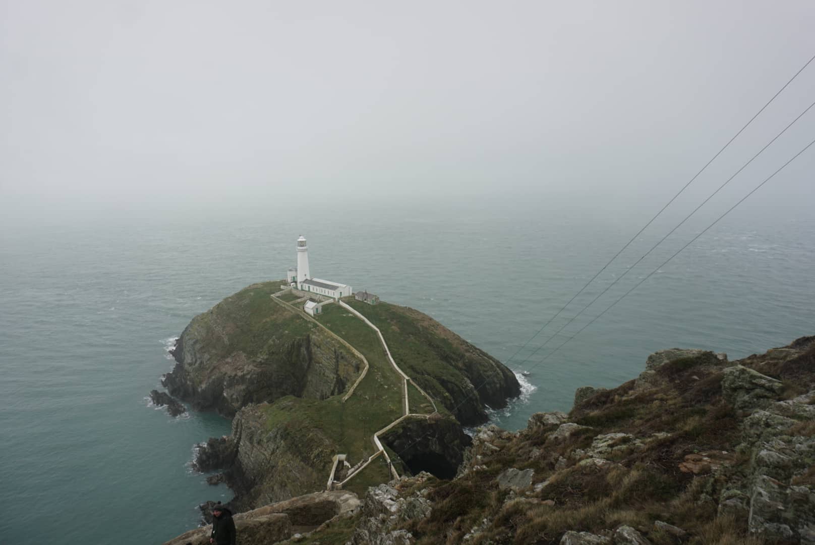 Wales - Marienkirche in einer Mulde